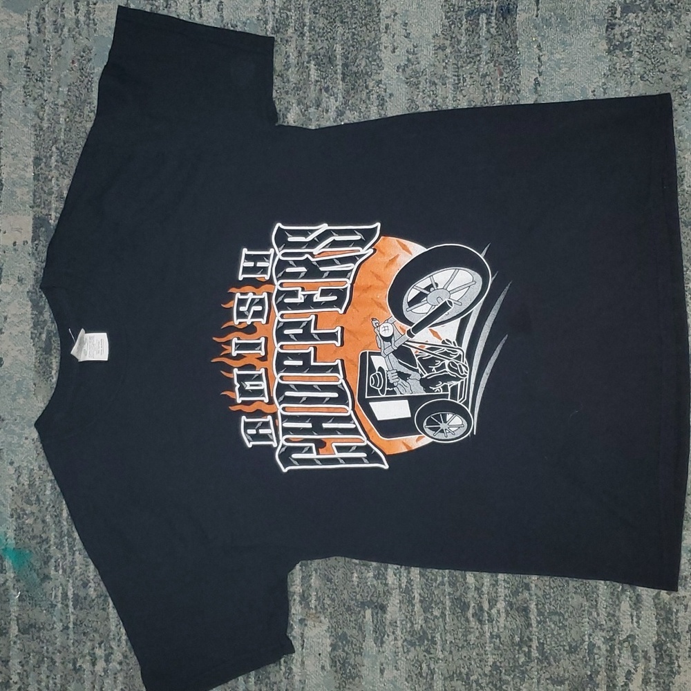 Amish Chopper mens graphic tee